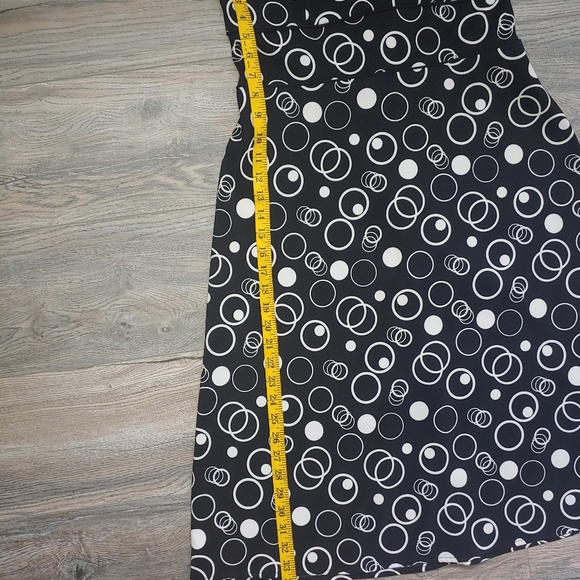 AB Studio black and white size 10 halter dress - Picture 10 of 13